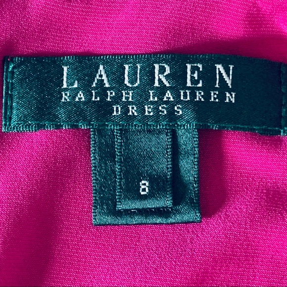 Lauren Ralph Lauren Color Block Sleeveless Dress 8 - Picture 8 of 11